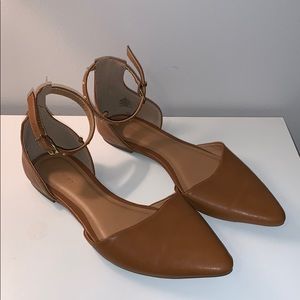 Old Navy Brown Sandals w/ Ankle Strap